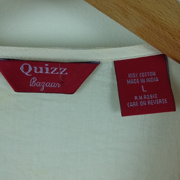 Quizz Bizaar Lacey Layered Blouse - Picture 6 of 7